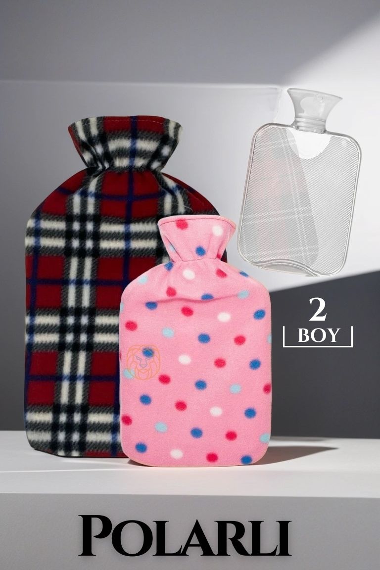 2 Boy Polarlı Sıcak Su Torbası 2 li SET
