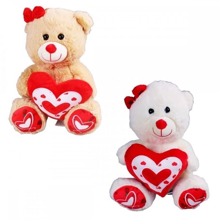 Halley 55 CM KALPLİ KIRMIZI TOKALI AYI