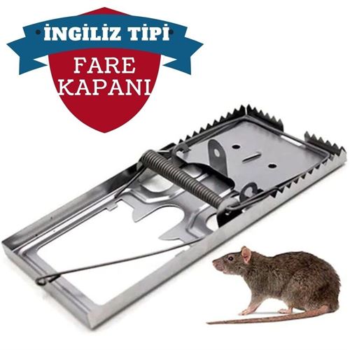 Takaz Global Frau İngiliz Model Metal Fare Kapanı
