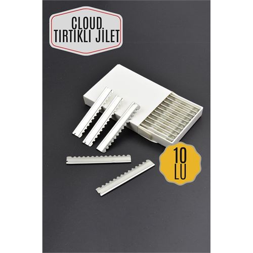 Takaz Global Tırtıklı Cloud Jilet 10 Adet