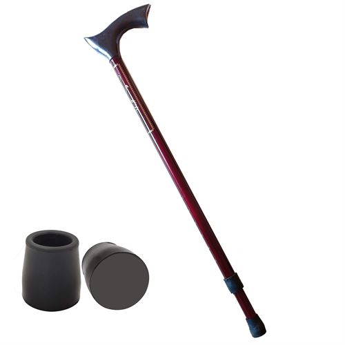 Takaz Global Pongnas Bordo Ayarlanabilir Yedek Uçlu Baston