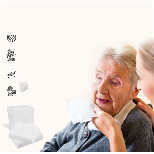 Takaz Global Çok Amaçlı 40X80 CM 100 Adet Tek Kullanımlık Kuru Havlu