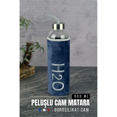 Takaz Global Missana Peluşlu Cam Matara 600 ML