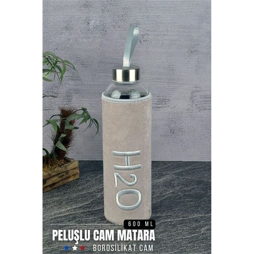 Takaz Global Missana Peluşlu Cam Matara 600 ML