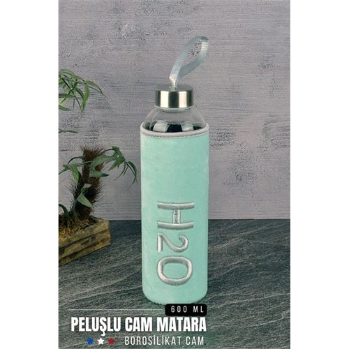 Takaz Global Missana Peluşlu Cam Matara 600 ML