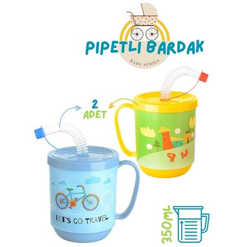 Takaz Global Pipetli Bardak 2 li Momma Design