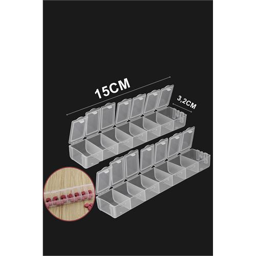 Takaz Global İlaç Takip Kutusu 7 Gün 7 Bölme Fauget Design