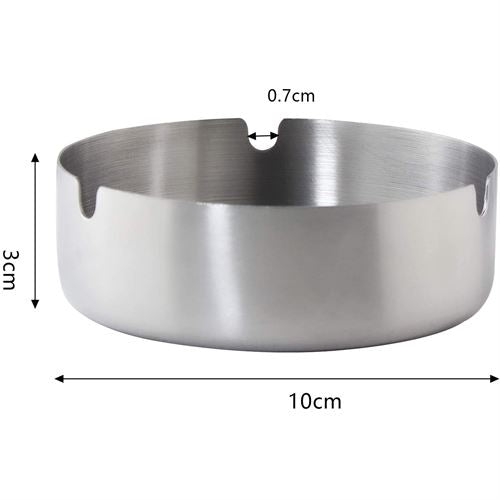 Takaz Global Paslanmaz Çelik Küllük 2 li