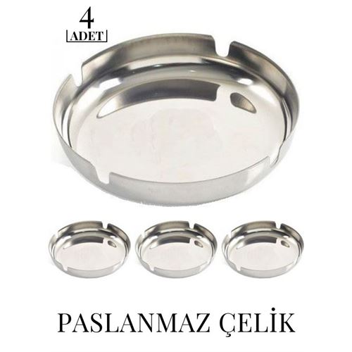 Takaz Global 4 lü Set Çelik Küllük Veilleux Design