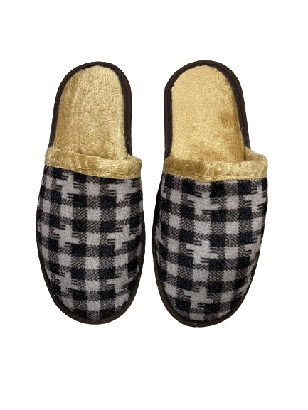 Çizgi Desen Erkek Terlik