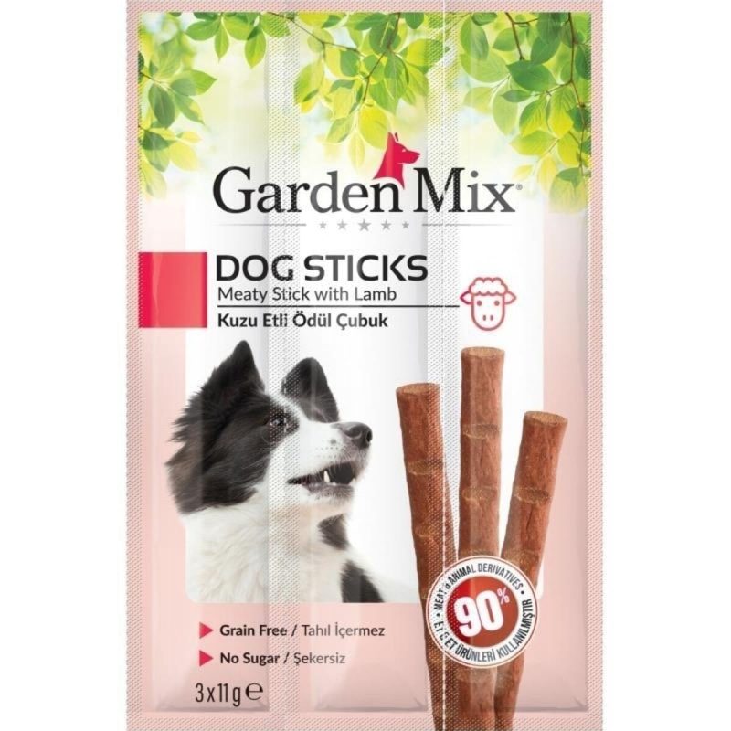 Gardenmix Kuzu Etli Köpek Stick Ödül 3x11gr 8681085426439